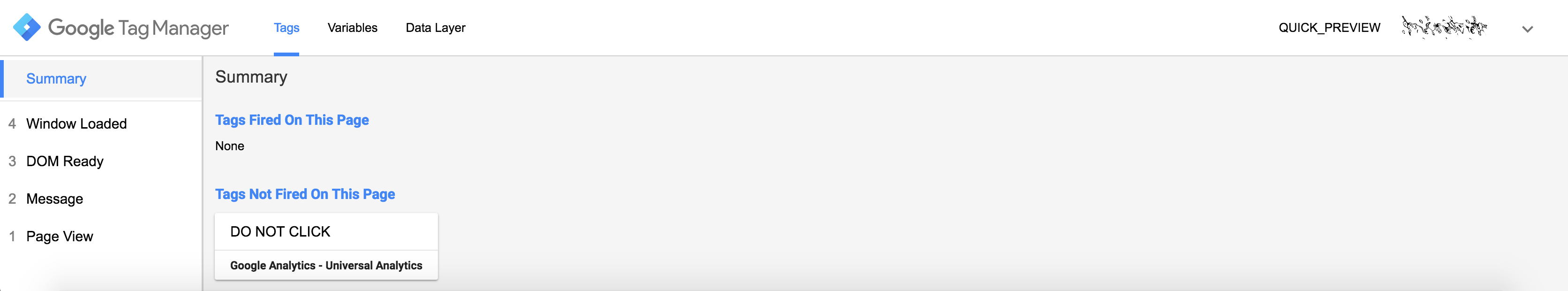 Google Tag Manager preview before trigger is fired